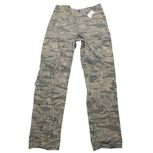 NWT American Apparel Air Force Camo Utility Trouser Men 34L Digital Tiger Stripe